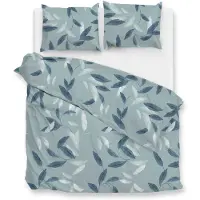 Zohome Zo Home Dekbedovertrek Flanel Astrid - blue 260x200/220cm