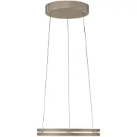 Paul Neuhaus Kantoor hanglamp Pure E-Loop bronce - Ø 50cm