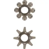 Erotiekvoordeel.nl ToyJoy Power Stretchy Rings - Cockring - Zilverkleurig