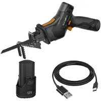 Batavia 12V Accu Reciprozaag - Fixxpack 2.0 Set (incl. accu & USB-C oplaadkabel)