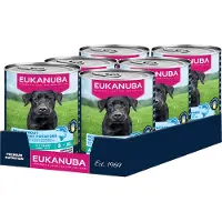 Eukanuba 6x Hondenvoer Nat Life Care Dog Adult Forel en Zoete Aardappel 400 gr