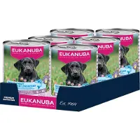 Eukanuba Puppy met forel en zoete aardappel natvoer hond 4 trays (24 x 400 g)