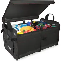 Famanu kofferbaktas auto - boodschappentas voor praktische opslag, antislip auto vouwbox, kofferbakbox 7 Kilograms