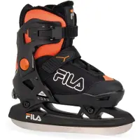 FILA X 2.0 Boy Verstelbare Ijshockey Schaats (zwart) Zwart / Oranje L (37-40)