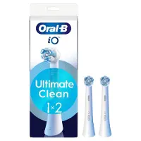 Oral-B iO Ultimate Clean Originele Opzetborstels - CrissCross borstelharen - 2 stuks - Wit