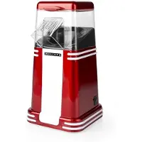 Melissa Popcornmaker | 60 g | 1200 W | 2 - 4 min | Rood/Wit