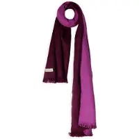 Alpaca Loca Dames Sjaals Double Scarf - Fuchsia - Maat ONESIZE