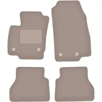 Carlux Beige veloursmatten voor: Ford B-MAX minivan (2012-2017)