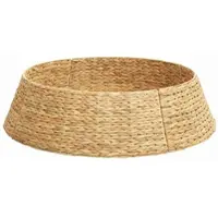 vidaXL Kerstboomkraag Bruin 105 x 105 x 28 cm Waterhyacint