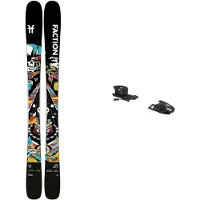 Faction - Packs (ski's & bindingen) - Pack Prodigy Jr 2026 voor Unisex - Zwart