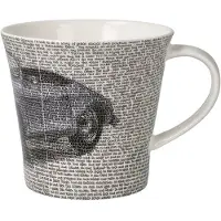 Goebel - Saxa | Koffie / Thee Mok Porsche 356 Aquamarine | Beker - porselein - 350ml - 2 stuks