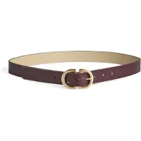 Pieces Riem 'PCJUVA' wijnrood