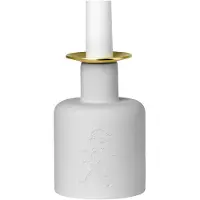Solstickan Design Solstickan keramische kandelaar Lichtgrijs