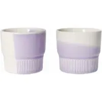 Marc O'Polo Koffiekop Moments Lila 280 ml (Set van 2)