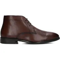 Stefano lauran Heren Veterschoenen 92301 - Cognac - Maat 42,5