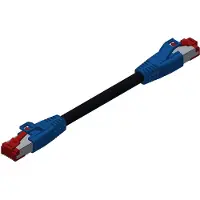 Conec 17-60003 CAT5E Industriële Patchkabel | 4x2xAWG26 | TPU | Blauw | 10 meter