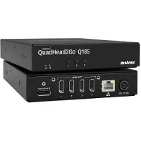 Matrox Q2G-DP4K2 Q2G-DP4K2 QuadHead2Go Q185 Multi-Monitor Controller | Zwart