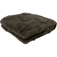 Home Society - Plaid Tree - Taupe - 130 x 170 cm