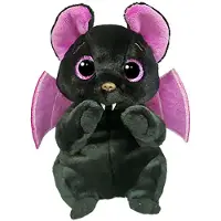TY Beanie Boo knuffel, vleermuis, Batist, 15 cm