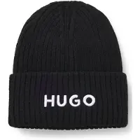 HUGO Kinderbeanie met logostiksel Maat 58