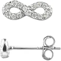 Diadema Joalire Silver 925 Oneindige oorbellen - Geen limiet