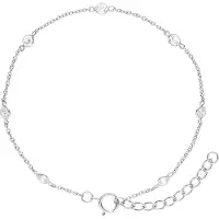Diadema Afwisselend armband zirkoniumoxiden SERSTIS COD ZILVEREN 925 Verstelbaar