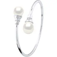 Diadema You & Me armband zoetwaterparels 11-12 mm White 925