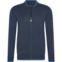 Cappuccino Italia Full zip cardigan navy