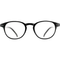 Polaroid bril PLD 0008/R/CH -lezers D28 Glanzende zwarte heren Womens +1.5