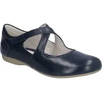 Josef seibel Ballerina met riempjes 'Fiona' donkerblauw