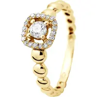 Diadema Solitaire Diamonds 0,33 Cts luxe sieraden Yellow Gold