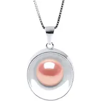 Diadema REFLECTIONS zoetwater parel 9-10 mm Roze 925
