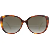 Jimmy Choo Zonnebril Aly/F/S 086 Ha Havana Bruin Bruin Verloop