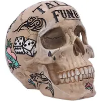 Nemesis Now tirelire Schedel Tattoo Fonds