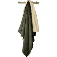 De Witte Lietaer Plaid Laya Khaki-150 x 200 cm