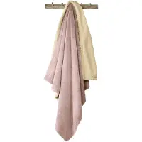 De Witte Lietaer Plaid Teddy Laya Vieux Rose-150 x 200 cm