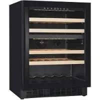 CombiSteel Wijnkoelkast 119l Dual Zone - 7525.0010 - Horeca