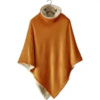 De Witte Lietaer Ganges Teddy Poncho copper