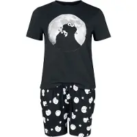 Sesame Street Pyjama - Cookie Monster - S tot M - voor Vrouwen - meerkleurig - Maat S