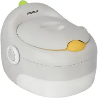 AIYAPLAY Kinderpotje Toilet Kunststof, kunstleer 38,4L x 33B x 25,2H cm Grijs