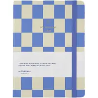 A-Journal My Journal - Agenda 2026 - A5 - Blauw geruit