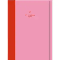 A-Journal My Journal - Agenda 2026 - A5 - Limited Edition - Roze met velvet rug