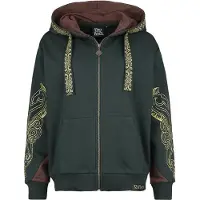 The Lord Of The Rings Vest met capuchon - Rohirrim - S tot XXL - voor Vrouwen - groen | Maat XXL