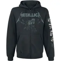 Metallica Vest met capuchon - S&M2 - Skull - S tot 5XL - voor Mannen - zwart | Maat S