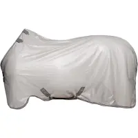 Horseware Vliegendeken Amigo Bug Rug Zilver | Maat: 155/206 Cm - 155/206