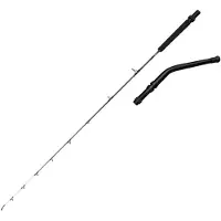 Penn Battalion Solid Electric Bent Butt Jigging Rod Zwart 2.29 m / 800-1500 g