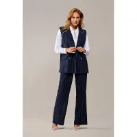 Mart Visser Chloe Gilet Navy / Off White