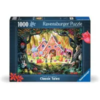 Ravensburger Dean Macadam Hans en Grietje Pas Op! Legpuzzel van 1000 stukjes voor volwassenen - 12000415 - Handgemaakt gereedschap, gemaakt in Du