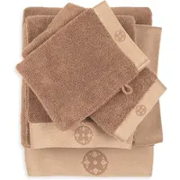 Kayori Taoru Handdoek - 50x100 cm - Set van 3 - Terra