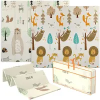 AIYAPLAY Kids Floor Playmat XPE 196L x 176B x 1,5H cm Meerkleurig